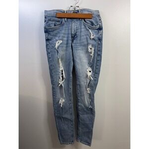 H&M Mens Skinny Blue Jeans‎ Size 29x32